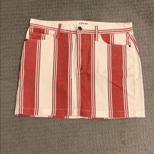 NWOT FRAME denim skirt